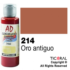 Acrílico AD Oro antiguo 214