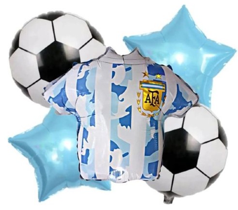 Promo globos mundial futbol - Mirian dulce golosinas