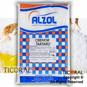 CREMOR TARTARO ALZOL X 1KG x 1. Ticoral