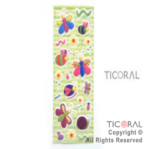 STICKER PRIMAVERA RELIEVE HS5129-3 x 12