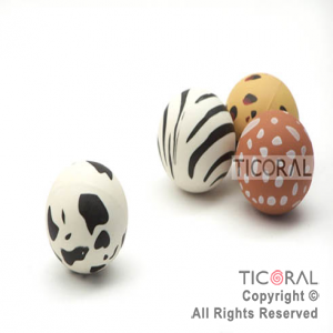 PELOTA ANIMAL PRINT 4CM HS5333 x 4