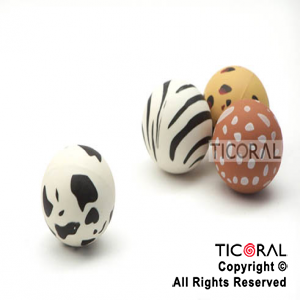 PELOTA ANIMAL PRINT 4CM HS5333 x 4