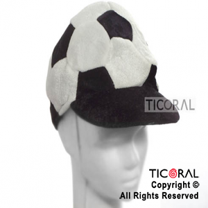 SOMB VISERA PELOTA FUTBOL BLANCO Y NEGRO HS5376-1 x 1