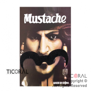 BIGOTE CON ADHESIVO HS6068-5 x1