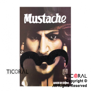 BIGOTE CON ADHESIVO HS6068-5 x1