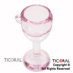 COPA CRISTAL ROSA 4cm x 3cm HS6133-1 X 6