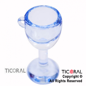 COPA CRISTAL CELESTE 4cm x 3 cm HS6133-2 X 6