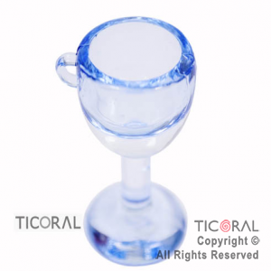 COPA CRISTAL CELESTE 4cm x 3 cm HS6133-2 X 6