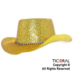 SOMB COWBOY GIBRE DORADO CON PIOLA HS7143 X 1