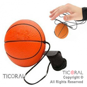 PELOTA RETORNO BASQUET CON ELASTICO HS6696 x 1