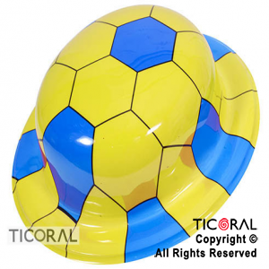 SOMB BOMBIN PELOTA DE FUTBOL DE BOCA JUNIORS PLASTICO HS7046 X 5