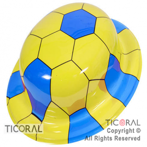 SOMB BOMBIN PELOTA DE FUTBOL DE BOCA JUNIORS PLASTICO HS7046 X 5