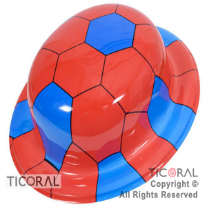 SOMB BOMBIN PELOTA DE FUTBOL DE SAN LORENZO PLASTICO HS7049 X 5