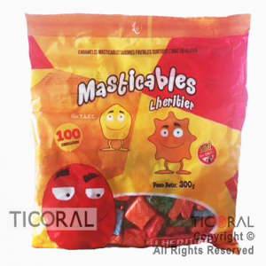 CARAMELO LHERITIER MASTICABLE PLEGADOS X 300GR x 1