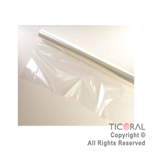 PAPEL CELOFAN CRISTAL TRANSPARENTE 70CMX1MT X 10 UNIDADES .