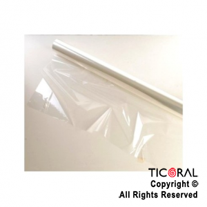 PAPEL CELOFAN CRISTAL TRANSPARENTE 70CMX1MT X 10 UNIDADES .