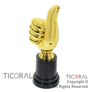 TROFEO MANO OK THUMB UP PLAYER OF THE MATCH HS7617 x 1