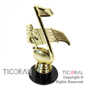 TROFEO MUSICAL PENTAGRAMA Y NOTA HS8000 x 1