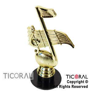 TROFEO MUSICAL PENTAGRAMA Y NOTA HS8000 x 1