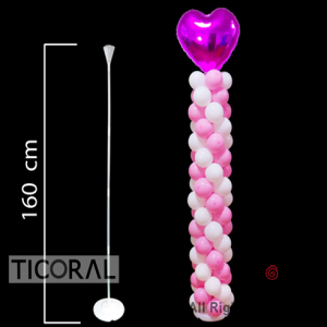 COLUMNA DE 160cm PARA DECORACION P/GLOBO HS8122 x 1