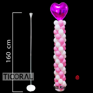 COLUMNA DE 160cm PARA DECORACION P/GLOBO HS8122 x 1