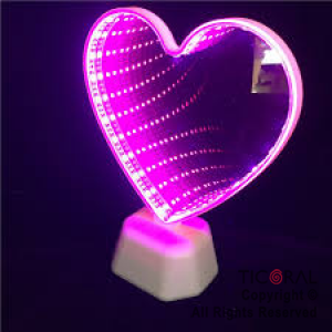 ADORNO CON LUZ LED CANDY BAR CORAZON HS8677 X 1