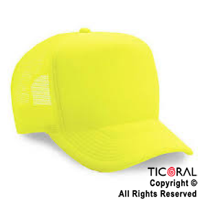 SOMB VISERA FLUO NEON AMARILLO CAP x 1