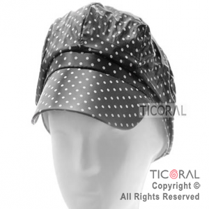 SOMBRERO VISERA NEGRA LUNARES CHICOS HS4045-2 x 1