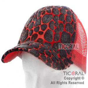 SOMB VISERA A.PRINT ROJO PIEL HS4048-3 x 1