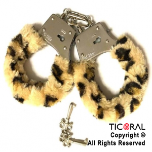 ESPOSAS DE PELUCHE ANIMAL PRINT x 1