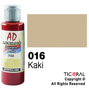 ACRIL.DECOR.AD 016 KAKI 60ML X 6 UNIDADES