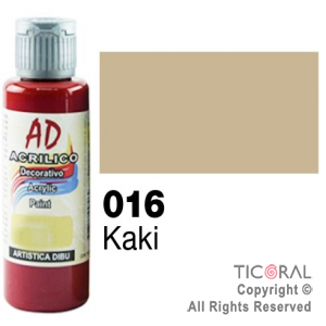 ACRIL.DECOR.AD 016 KAKI 60ML X 6 UNIDADES