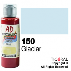 ACRIL.DECOR.AD 150 GLACIAR 60ML X 6 UNIDADES