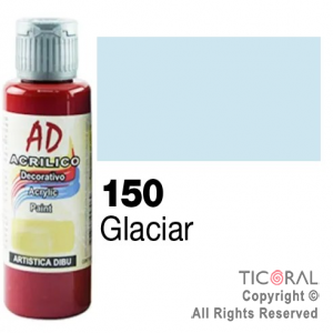 ACRIL.DECOR.AD 150 GLACIAR 60ML X 6 UNIDADES