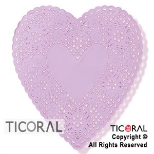 BLONDA CORAZON 15CM PLENO ROSA x 100