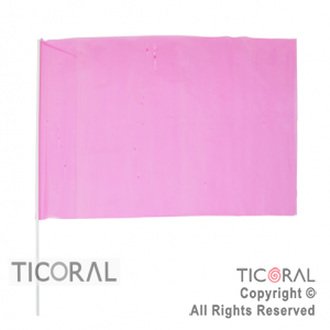 BANDERA PLAST FLUO 40X60CM FUCSIA x 20