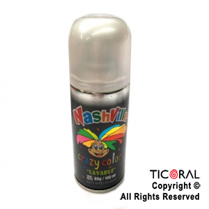 PINTA PELO NASHVILLE EN AEROSOL PLATA X 80GR x 6