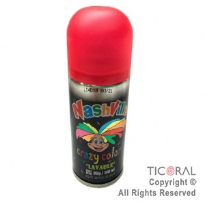 PINTA PELO NASHVILLE EN AEROSOL ROSA/FUCSIA X 80GR x 6