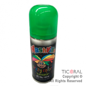 PINTA PELO NASHVILLE EN AEROSOL VERDE X 80GR x 6