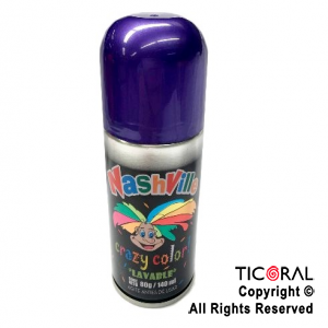 PINTA PELO NASHVILLE EN AEROSOL VIOLETA X 80GR x 6