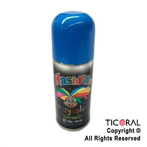 PINTA PELO NASHVILLE EN AEROSOL AZUL X 80GR x 6