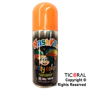 PINTA PELO NASHVILLE EN AEROSOL ROJO X 80GR x 6