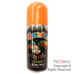 PINTA PELO NASHVILLE EN AEROSOL ROJO X 80GR x 6