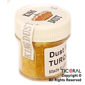 COLORANTE EN POLVO METALIZADO KD ORO TURQOISE GOLD 4GR x 4