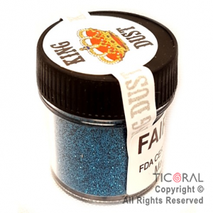 COLORANTE EN POLVO FAIRY GLITTER KING DUST AZUL 4GR x 4