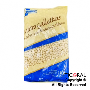 MICRO GALLETITA CHOCO BLANCO X1KG x 1 ARGENFRUT