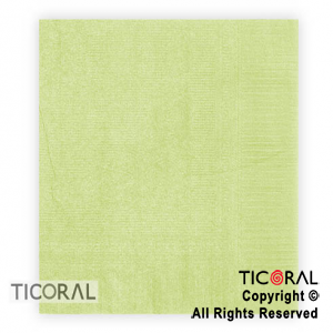 SERVILLETA PLENA VERDE MANZANA 33X33 SELECTA x 20