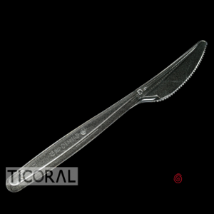 CUCHILLO BISTROT CRISTAL PLASTICO 50 PAQUETES x 20 UNIDADES