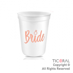 VASOS BRIDE BLANCO 260 ML X 6 UNIDADES (U24-130) x 1