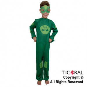 DISF HEROES EN PIJAMA GEKKO VERDE TALLE 1 x 1